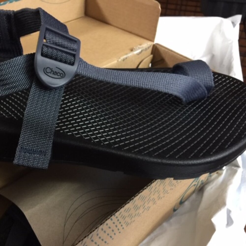 Chaco Men's Sandals - Black and Blue